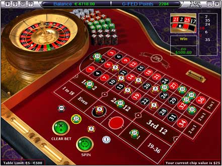 roulette online